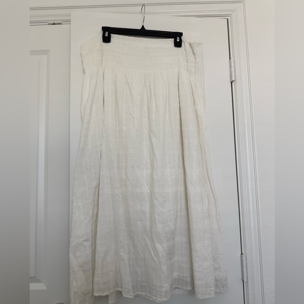 American Eagle Outfitters White Maxi Skirt